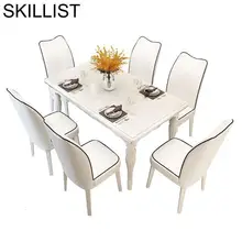 Yemek Masasi Tavolo A Manger mercne Marmol Juego Set Comedores Mueble Eet Tafel De Jantar Mesa Comedor Bureau обеденный стол