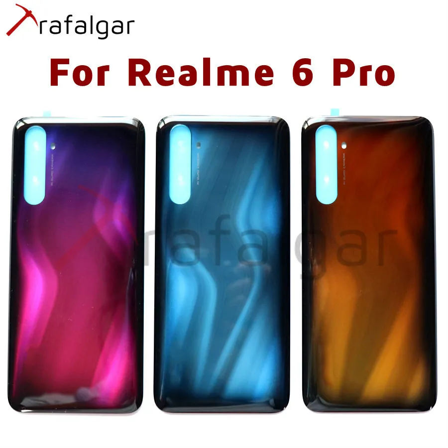 realme 6 pro back glass panel