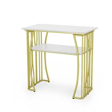 Мраморный Маникюрный Стол и стул со знаменитостями, набор, одинарный, двойной, золотой, железный, двухэтажный, Маникюрный Стол, простой