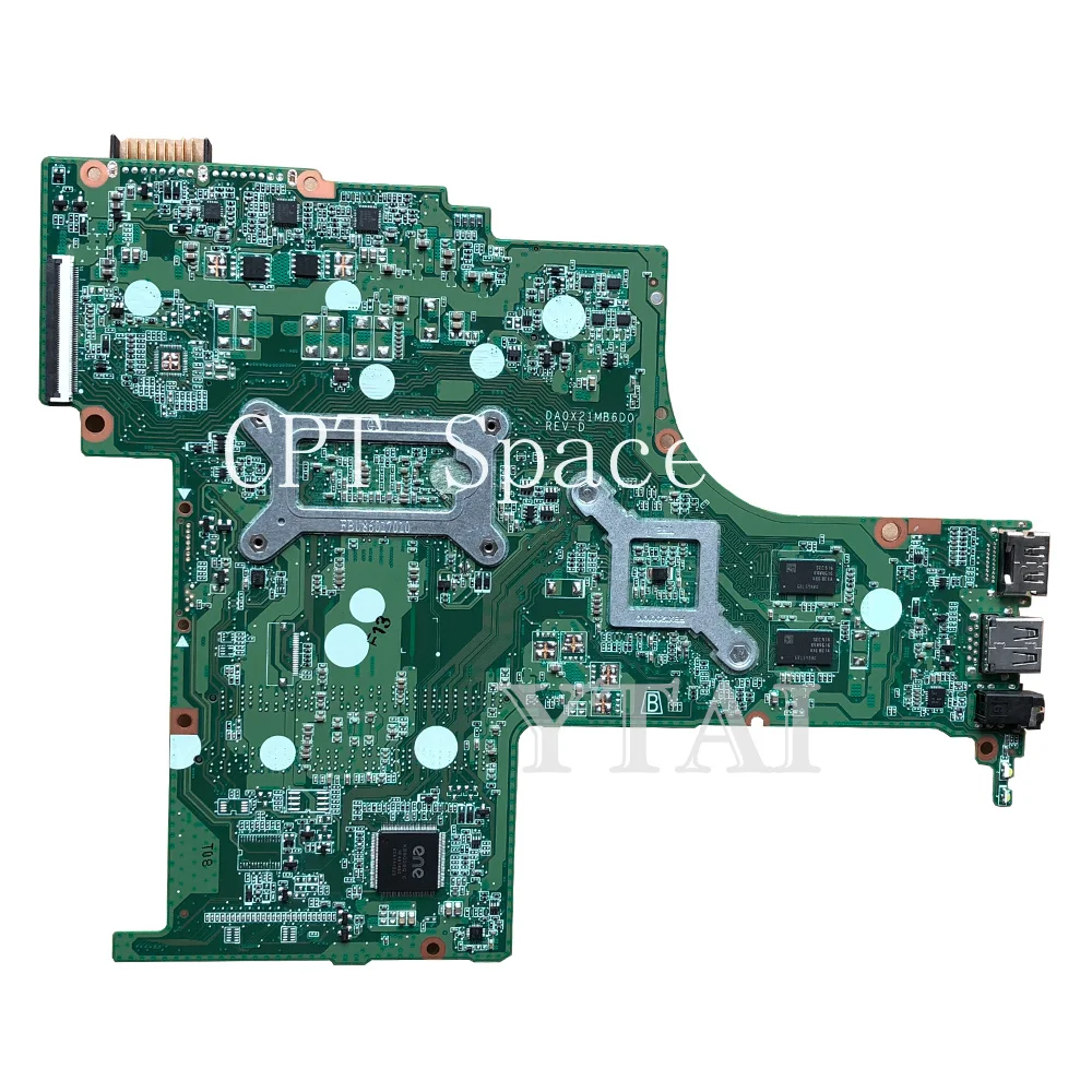 Материнская плата DA0X21MB6D0 для ноутбука HP Pavilion 17 G A10 8700P CPU DDR3 M360 2 Гб 809408 001 814752