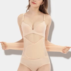 Ceinture en maille respirante pour renforcer le corps après l'accouchement, vêtement de maternité, bandage amincissant, universel, quatre saisons 