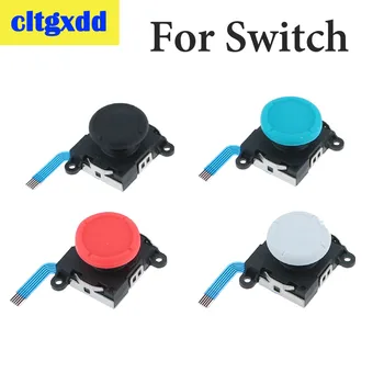 

cltgxdd 1pc 3D Analog joystick sensor Rocker replacement for Nintend Switch NS Joy Con controller parts Repair Black