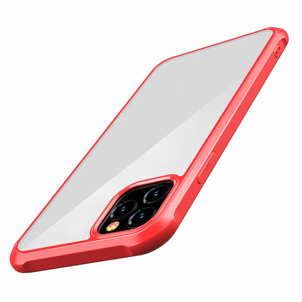 Dirt-resistant Slim Cover For IPhone 11 Pro  TPU Transparent Back Cover For IPhone 11 Pro hard edge fashion design appearance