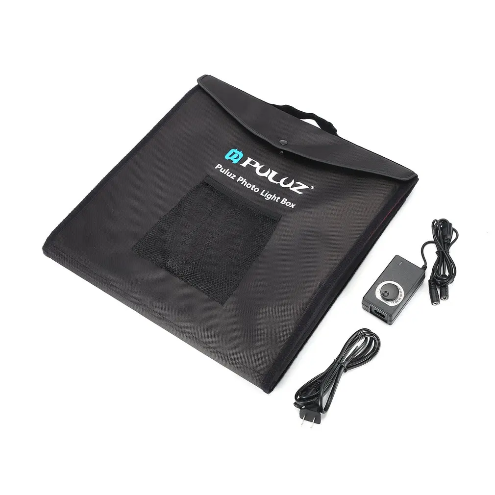 

PULUZ 40*40cm Light Box Mini Photo Studio Photography Box Foldable Softbox LED Photo Lighting Studio Shooting Tent Box Kit
