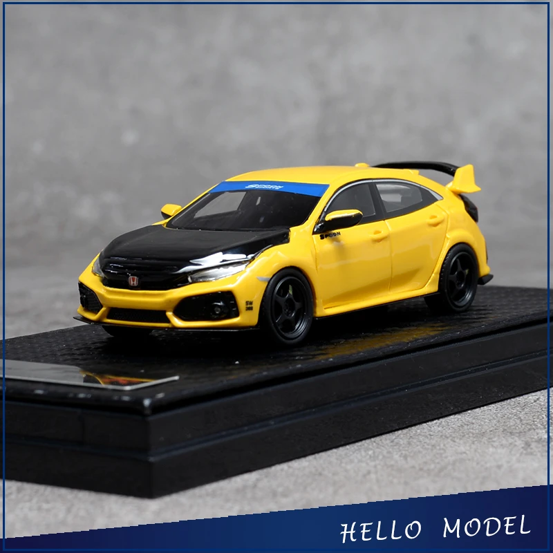1/43 HONDA CIVIC Type R スプーン SPOON モデルカー サンライトイエロー