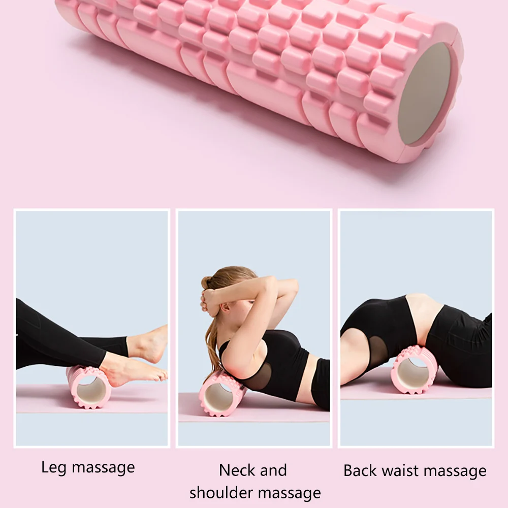 泡沫轴肌肉放松按摩棒初学者狼牙棒泡沫滚轴瑜伽用品空心瑜伽柱-阿里巴巴_05