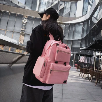 

Fashion Backpack Laptop Women Backpack College Student Unisex Anti Theft Travel Backbags School Bags for Teenage Girls Boy