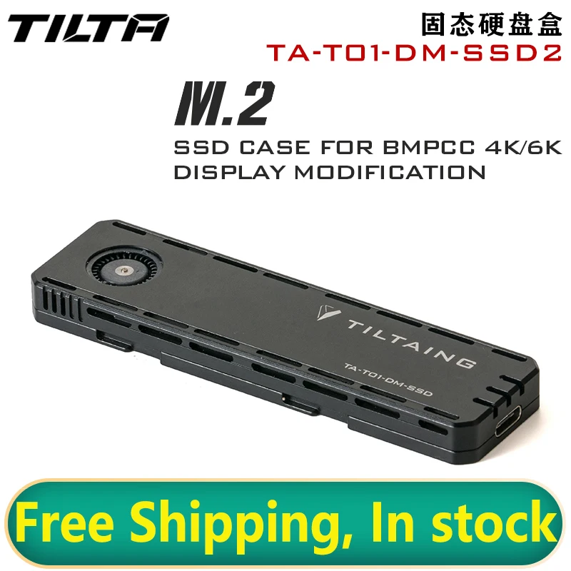 Tilta NVMe / SATA SSD Case for BMPCC 4K/6K/6K PRO Flip Screen Modification TA-T01-DM-SSD2 | Электроника