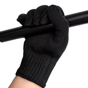 

Unisex Stainless Steel Hand Protection Construction Safety Work Kitchen Outdoor Repair Wire Mesh Cut Resistant Gloves Durable