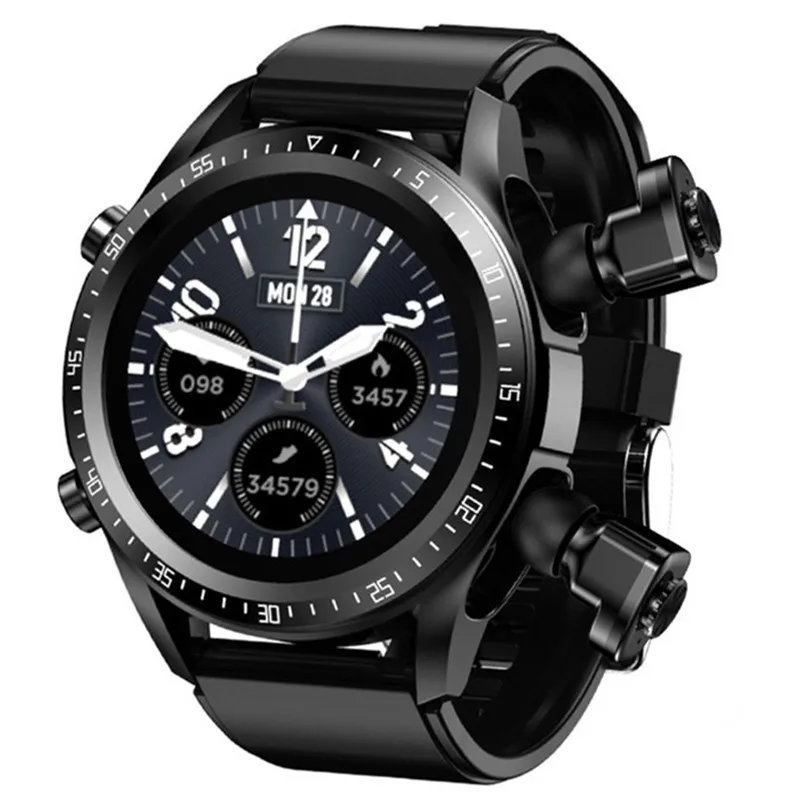JM03 Smart Watch Men Smartwatch Tws 2 In 1 HIFI Stereo Wireless Headset Combo Bluetooth Phone Call For Android IOS | Электроника