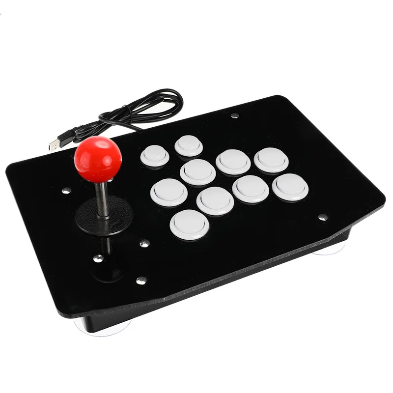 2021 NEW Arcade Joystick USB Fighting Stick Gaming Controller Gamepad Video Game For PC Desktop Computers 6 Colors for choose 