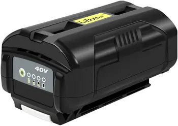 

40V 4.0Ah Lithium-Ion Battery Compatible with Ryobi 40 Volt Battery OP4015 OP4026 OP40201 OP40261 OP4030 OP40301 OP4040 OP40401