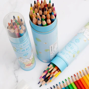 

Sumikkogurashi 12/24 Color Pencil Professional Brilliant Color High Quality Colored Pencils School Student Stationery Gift