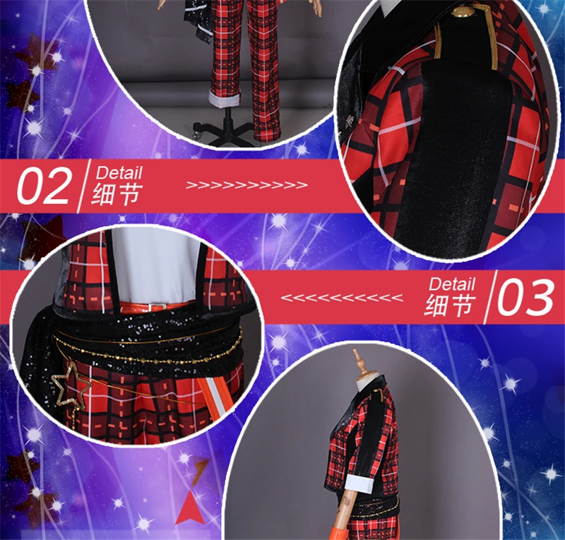 Аниме ansemble Stars Akehoshi Subaru Isara Mao Hidaka Hokuto Yuuki Makoto униформа для косплея H