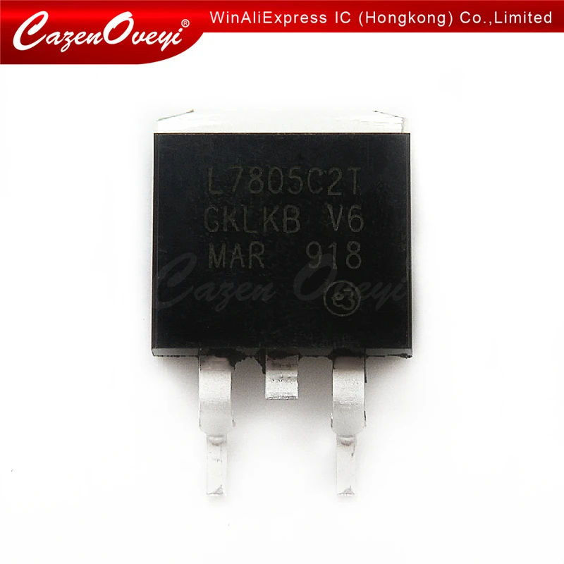 

10 шт./партия, L7805C2T TO-263 L7805CD2T TO263 L7805