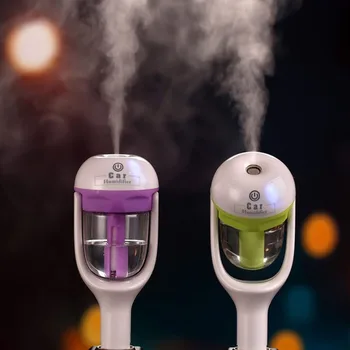 

DC 12V Car Steam Air Humidifier Aroma Diffuser Mini Air Purifier Aromatherapy Essential Oil Diffuser Mist Maker Sprayer