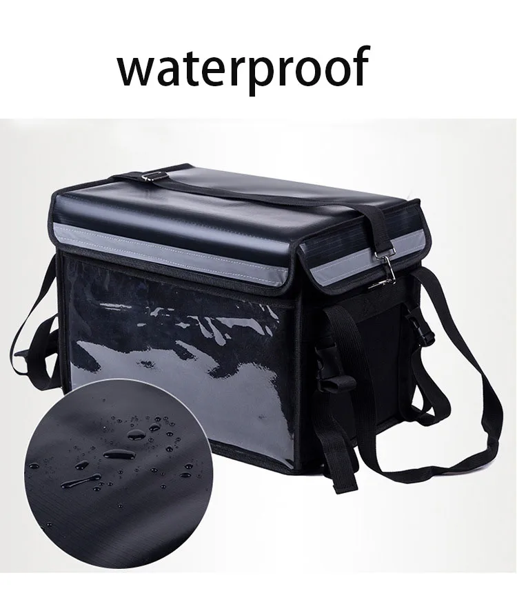 30L Extra Large Cooler Bag Car Ice Pack Insulated Thermal Lunch Pizza Bag Fresh Food delivery Container Refrigerator Bag 2