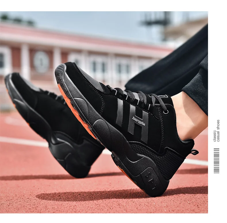 Men Sport Running Shoes Autumn Winter Walking Jogging Sneakers Black Red Athletic Gym Trainers Warm Training Shoes Men