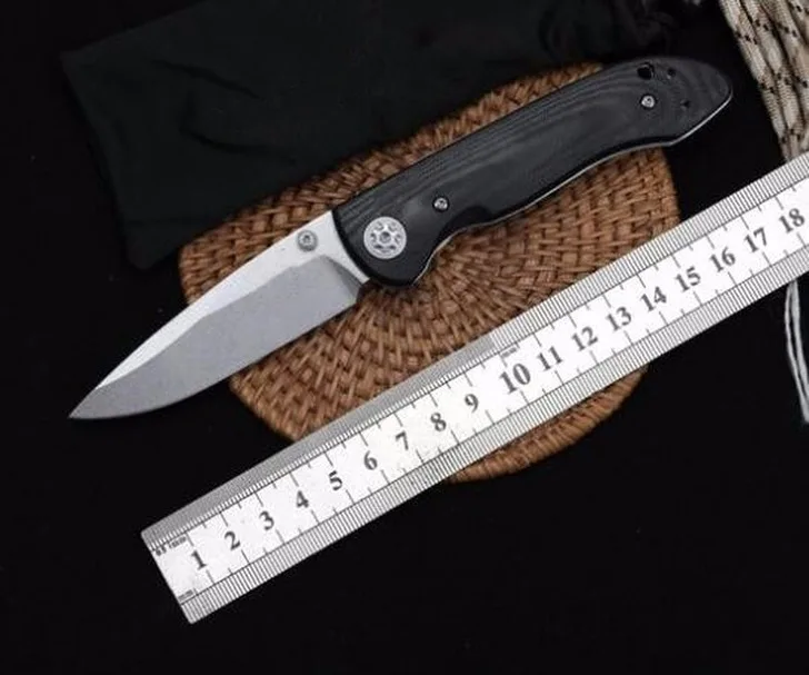 Нож-бабочка BM698 карманный складной клинок рукоятка G10 тактический спасательный