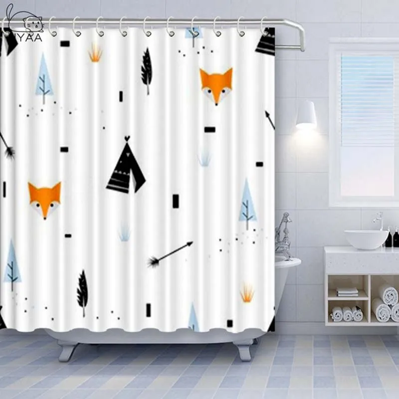 Cute-Fox-Thickened-Shower-Curtain-For-Bathroom-Polyester-Fabric-Waterproof-Curtain-European-Style-Bath-Curtain.jpg_640x640 (7)