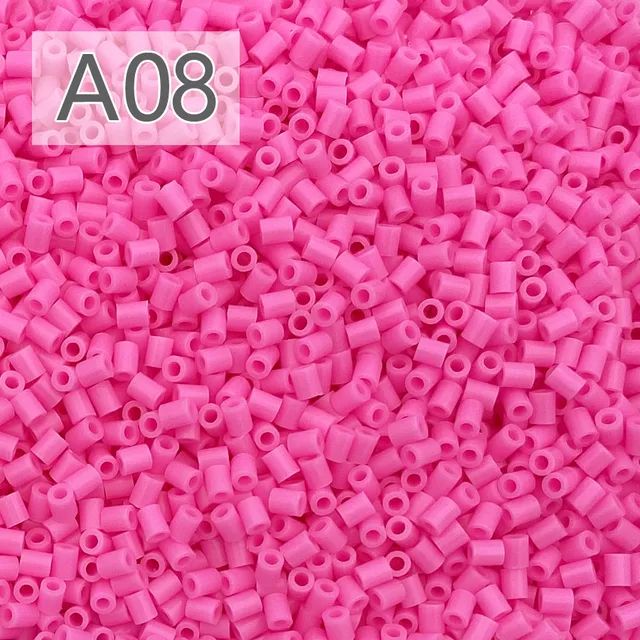 2.6mm/2000pcs/bag Hama Beads PUPUKOU Perler DIY Kids Iron Beads Fuse Handmade Gift Children Toy A08