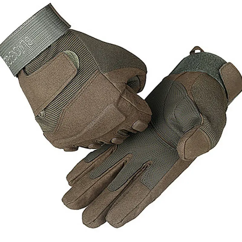 Наружные мужские тактические перчатки полный палец мужская одежда противоскользящие армейские военные уличные тактические перчатки полный палец перчатки