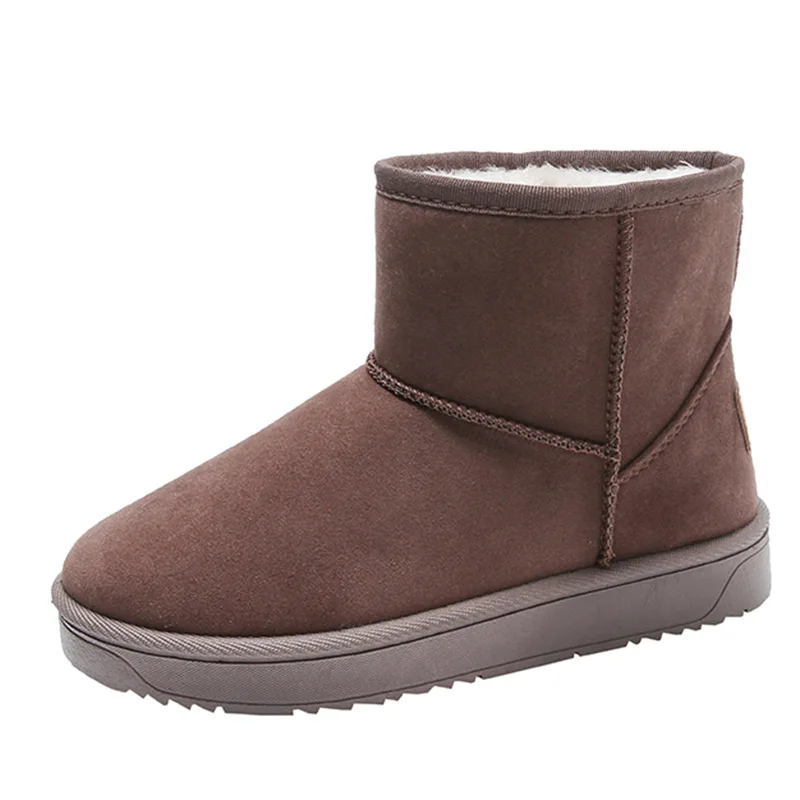 Snow Boots 2021 Women Winter Platform Ankle Shoes Plush Warmth Bottes Female Sports Casual Ladies High Quality Botas De Mujer | Обувь
