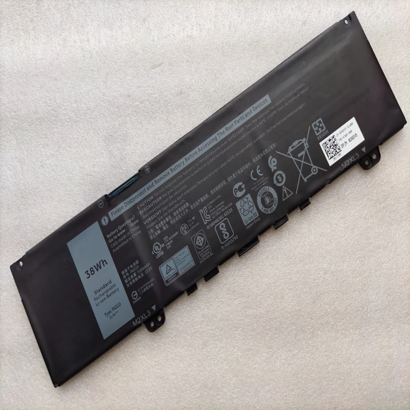 Новый ноутбук F62G0 для Dell Inspiron 13 5370 7370 7373 Vostro RPJC3 CHA01 F62GO 11 4 в 38 Вт/ч | Компьютеры и офис