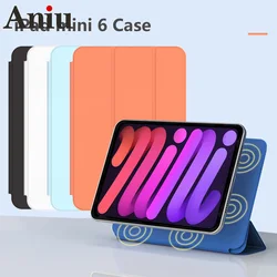 Funda protectora magnética para iPad Mini 6, carcasa protectora para iPad Pro 12 9, Mini6, 2021