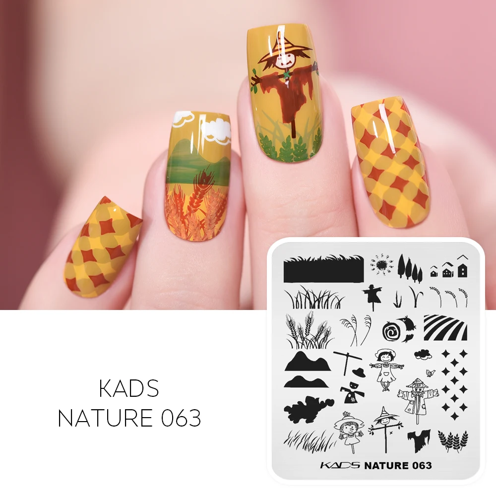 1PC Nail Stamp Plate Chinese Style Lines Pattern Design Nail Art Image Template for DIY Nail Decoration Printing Tool for Stamp 6