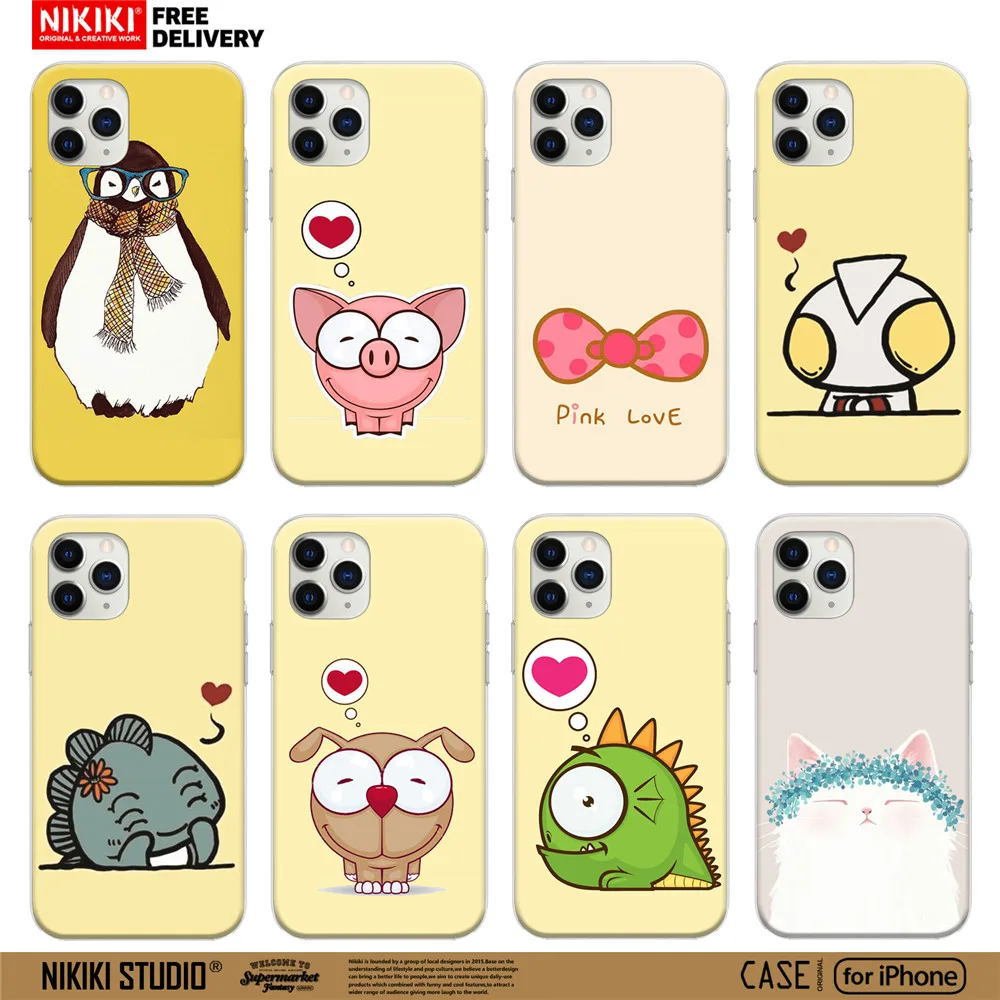 

coque tpu cover phone case for iphone 11 pro xs Max x xr for iphone 7 5 5s se 6 8 6s Plus coque funda Cartoon soft