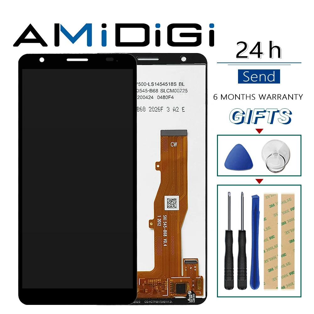 ЖК-дисплей 5 45 дюйма для ZTE Blade A3 2020 2020RU / Prime + Фотоэлементы Инструменты | Мобильные