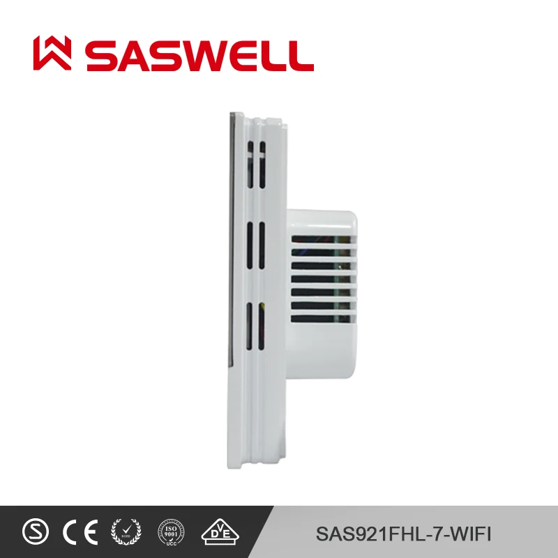 SASWELL Wi-Fi термостат контроллер температуры смартфон APPelectric нагревательный термостат комнатный программируемый терморегулаторт