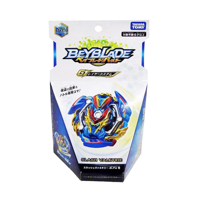 

Original TAKARA TOMY Beyblade Arena Original Burst Attack GT 2pcs Gyro Toys Pack Launcher Spinning Top Children Gifts B-107