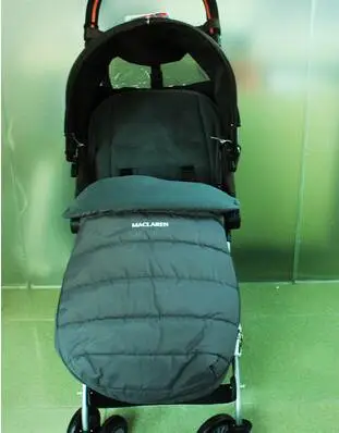 MACLAREN/зимний теплый конверт для детской коляски; бюстгальтер-бампер; сумка для путешествий; спальный мешок; флисовый спальный мешок; сумка для ног для младенцев - Цвет: Brown sleep bag