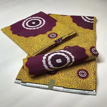 

Sewing DIY Fabric 100% Cotton Dresses Material Nigerian Ankara wax African tissus Real wax Wax 6yard/lot