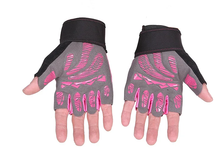 Мужские и женские перчатки для велоспорта, противоскользящие, с защитой от пота, дышащие, анти-ударные, спортивные перчатки, велосипедные перчатки для MTB велосипеда
