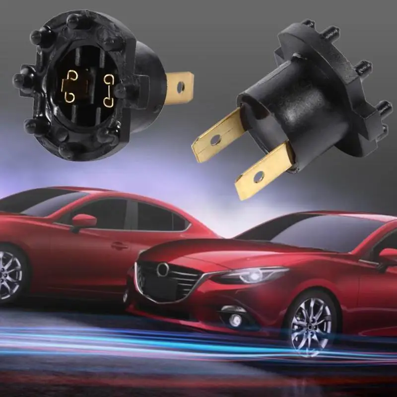 2x гнездо для фары лампа противотуманных фар держатель для Mazda 3/5/323 Aprilia SL1000 Falco черный внешний вид продукта Размеры 39,9*34,2 мм