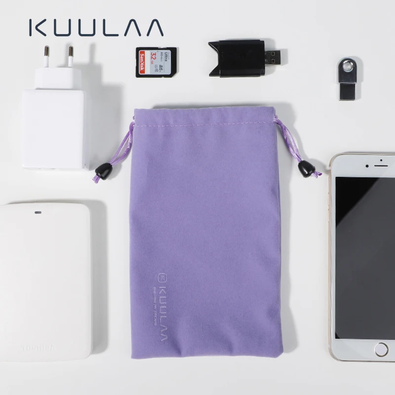 

KUULAA Power Bank Case Phone Pouch for iPhone Samsung Xiaomi Huawei Waterproof Powerbank Storage Bag Mobile Phone Accessories
