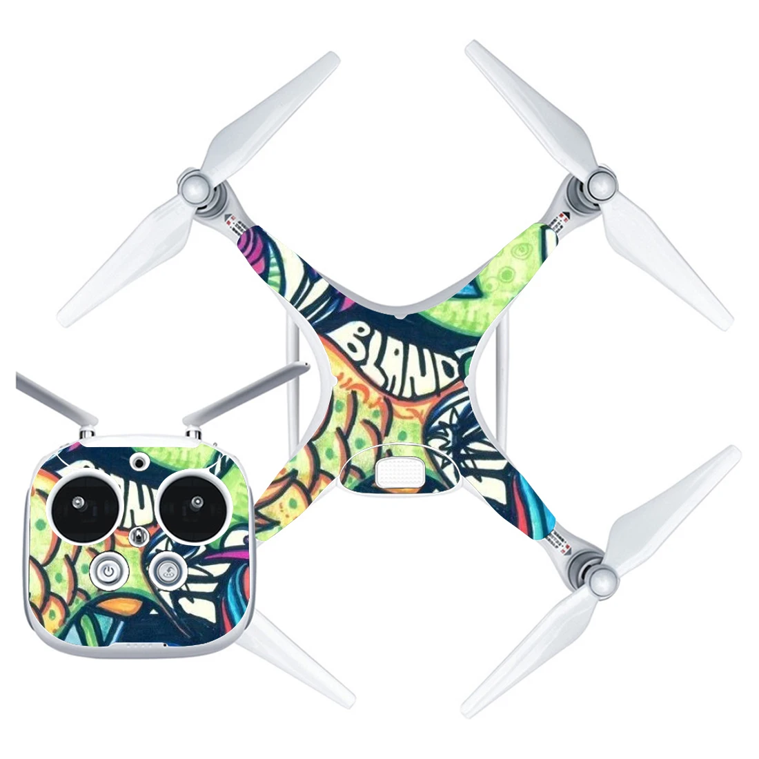 

Cool Style Vinyl Skin Sticker for DJI Phantom 4 Drone And Remote Controller 0168