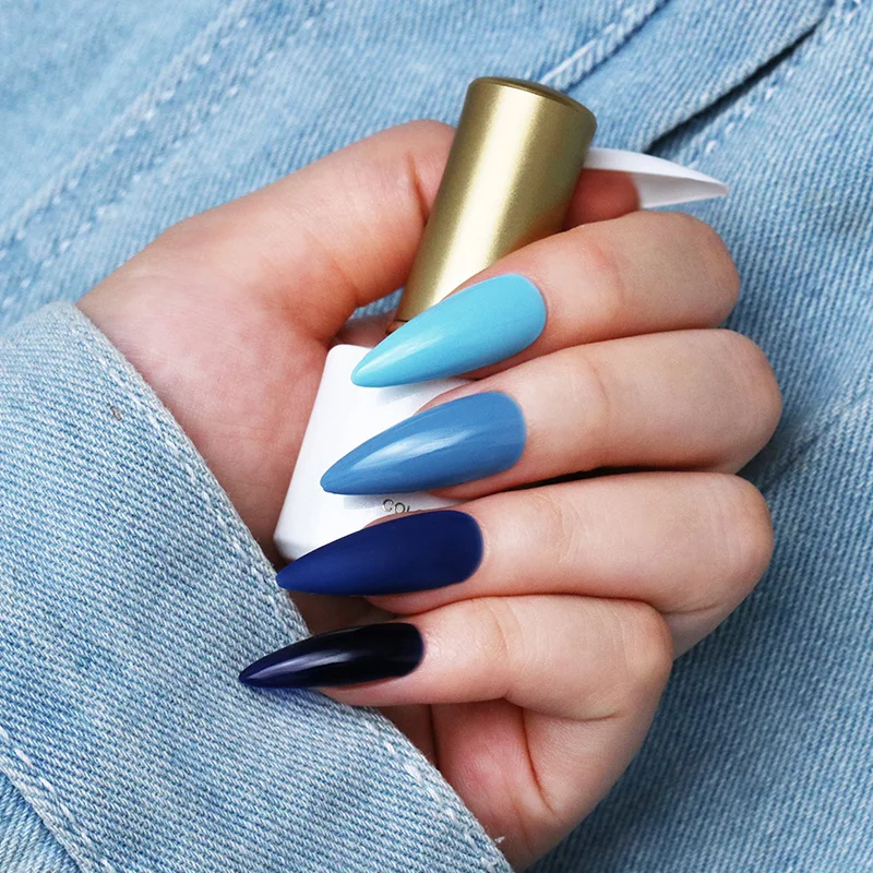 BORN PRETTY Гель-лак для ногтей Ирис синяя Серия 6 мл замачиваемый УФ-гель лак для ногтей Гель-лак чистый цветной гель для ногтей