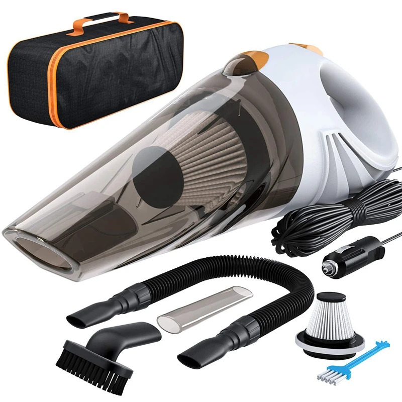 White Car Vacuum Cleaner Wired Hand High Power | Автомобили и мотоциклы