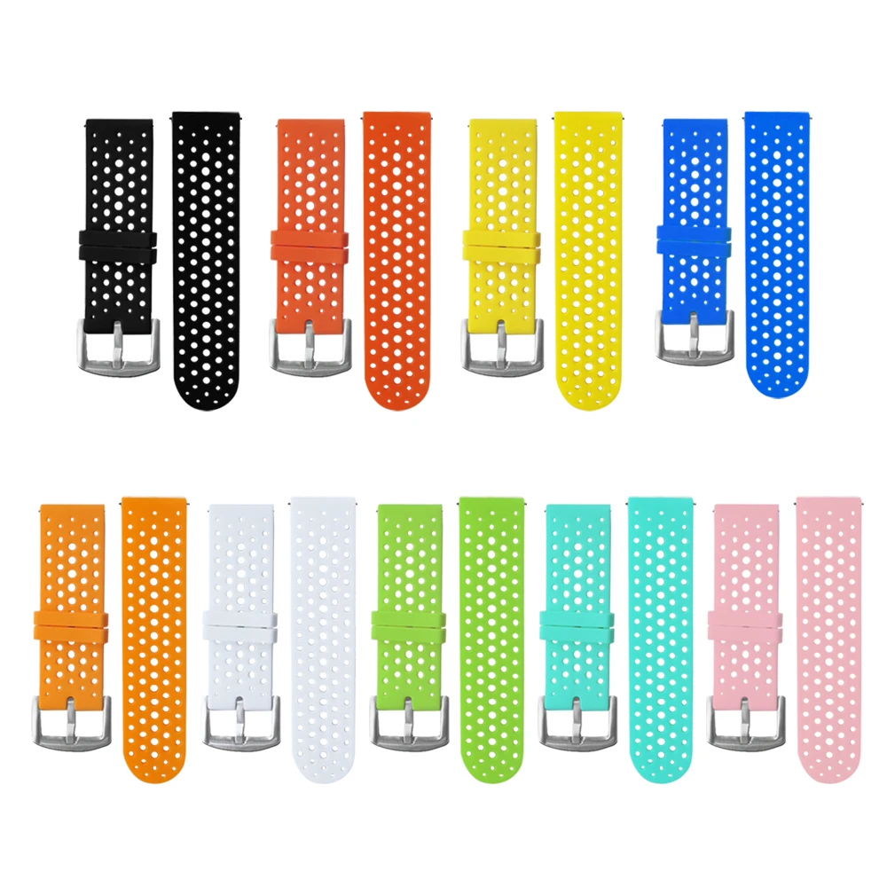 

Tschick Silicone Replacement Accessory Watch Band Wrist Strap Bracelet for 24mm Suunto 9 and Spartan Sport Wrist HR Baro