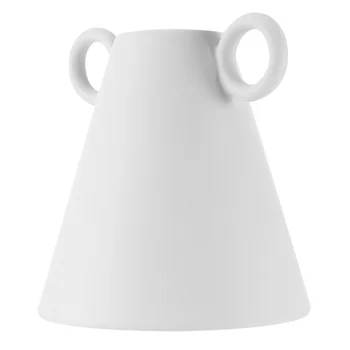 

1pc Art Binaural Vase Modern Creative Flower Arrangement Ornament Ceramic Vase