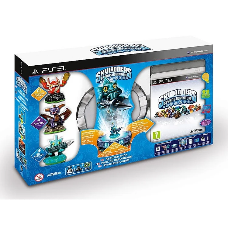 Blu-ray. Skylanders Spyro's Adventure. Стартовый набор (PS3) | Электроника
