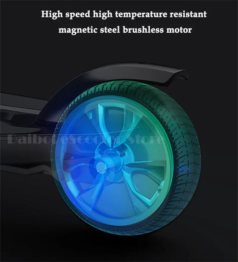 Tomolloo Electric Longboard Skateboard Electric Scooters With APPBluetooth Speaker 6 Inch 36V 250W 3 Wheel Electric Scooter     (8)