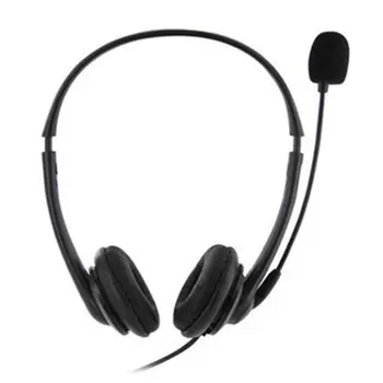

USB Wired Ergonomic Noise Cancelling Rotatable Headset Microphone Call Centre N1HD