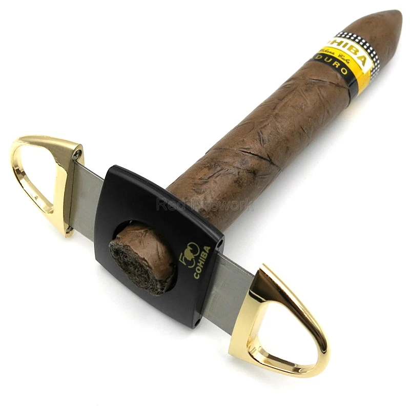 COHIBA костюм для сигар с пепельницей и ножницами резки зажигалкой портативный