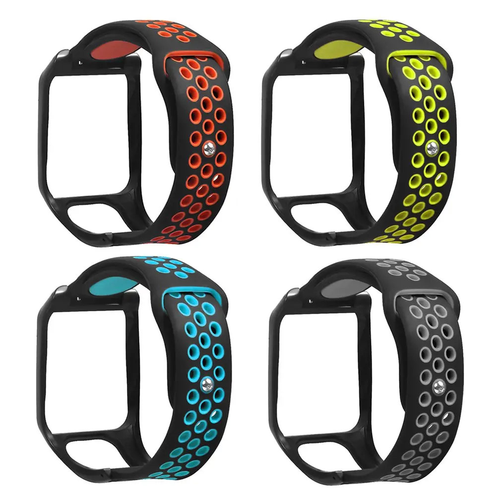Для Tomtom Runner3 для Adventurer двухцветный ремешок с обратной пряжкой Stomata