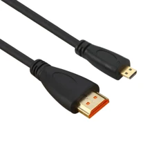 Micro HDMI к HDMI кабель Поддержка 3D 4K 1080p Высокоскоростной HDMI кабель конвертер для камера для планшета GoPro Hero с микро HDMI портом